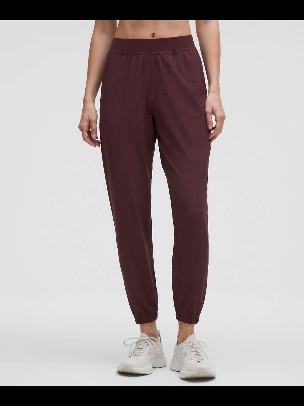 lululemon athletica Women's Burgundy Track Joggers
